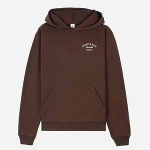 Sporty & Rich hoodie - Brown colour